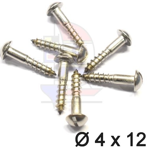 Halbrundkopfschraube 4 (DIN 96) 12mm