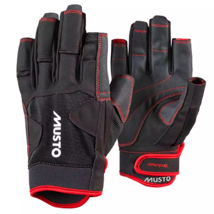 Musto Performance Segelhandschuhe schwarz