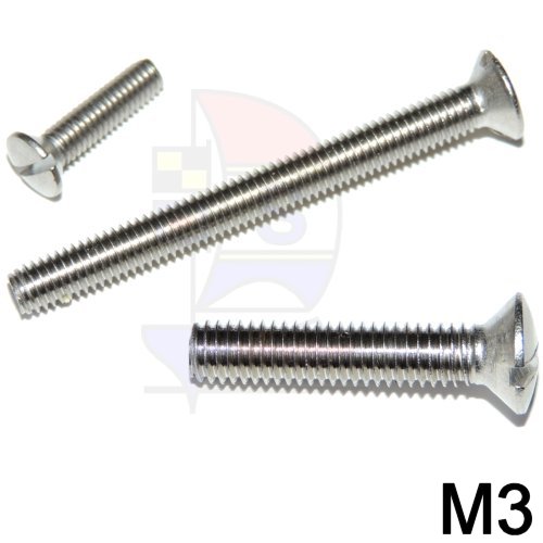 Linsensenkkopfschraube M3 (DIN 964)