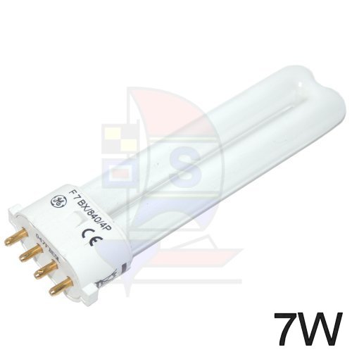 Kompaktleuchtstofflampe Sockel 2 G7,  4Pin,  7W