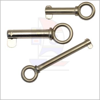 Splintbolzen Klappnase mit Ring