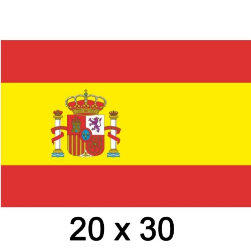 Flagge Gastland Spanien 20x30