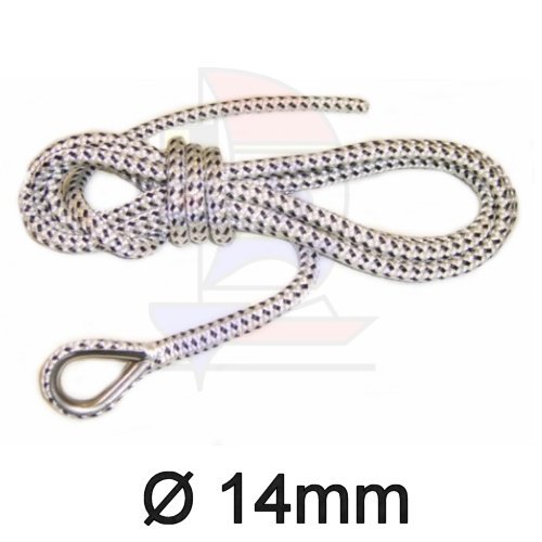 Festmacher Porto 14 mit Kausch, 10m