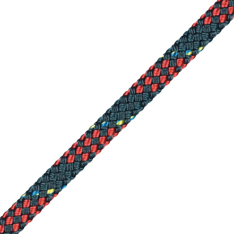 Leine Liros Dyneema® Regatta 2000 stahlblau mit rot