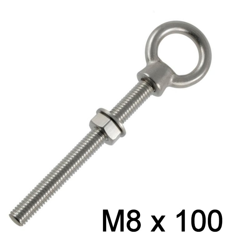 Augbolzen M8 x 100mm