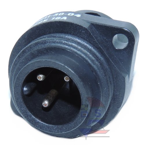 Philippi Flanschstecker 3-pol. Typ 692