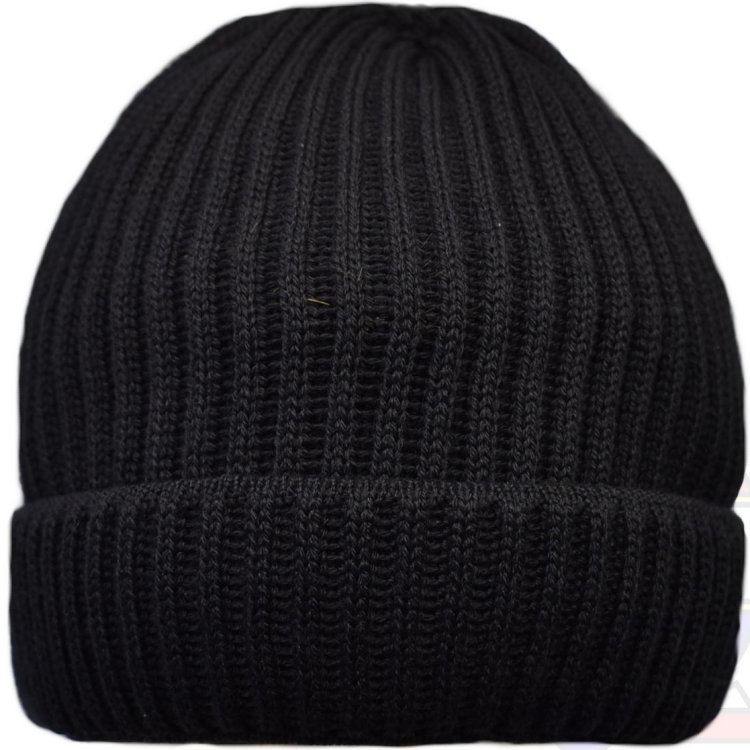 Leuchtfeuer Strickmütze Amrum schwarz