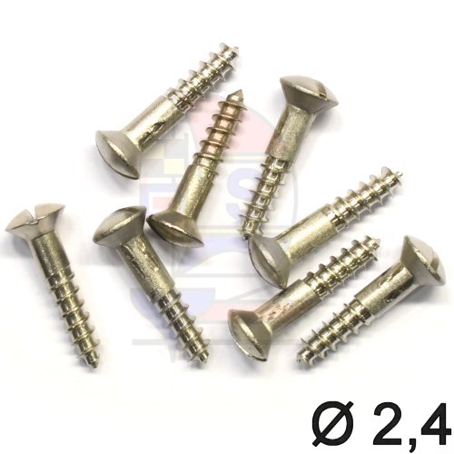 Linsensenkkopfschraube 2,4 (DIN 95) 13mm