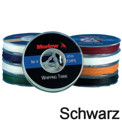 Marlow Takelgarn schwarz