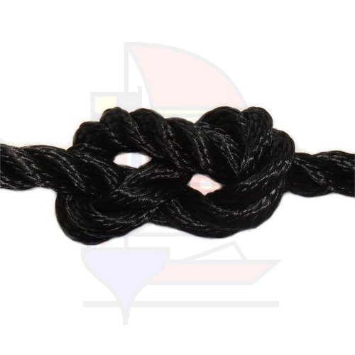 Leine Liros Lirolen 3-fach geschlagen schwarz