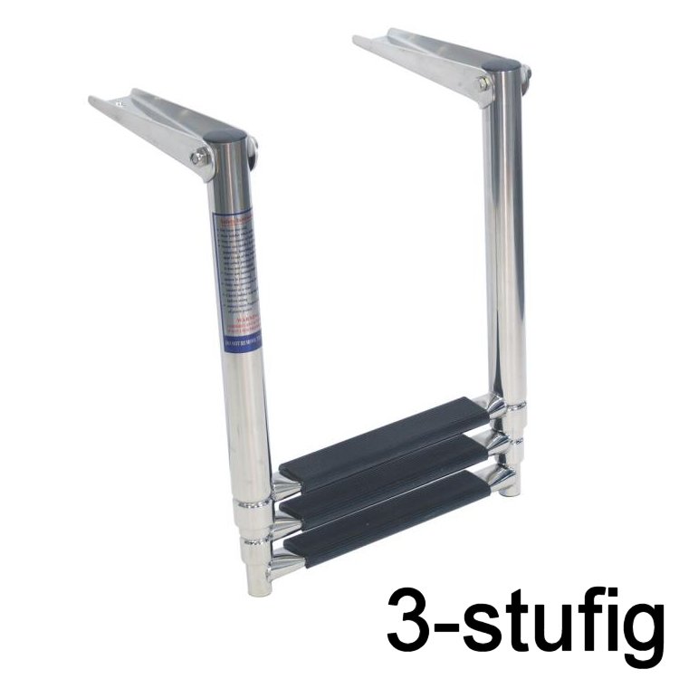 Badeleiter für Badeplattform 3-stufig