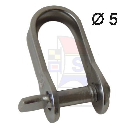 Flachschraubschäkel M5 x 25
