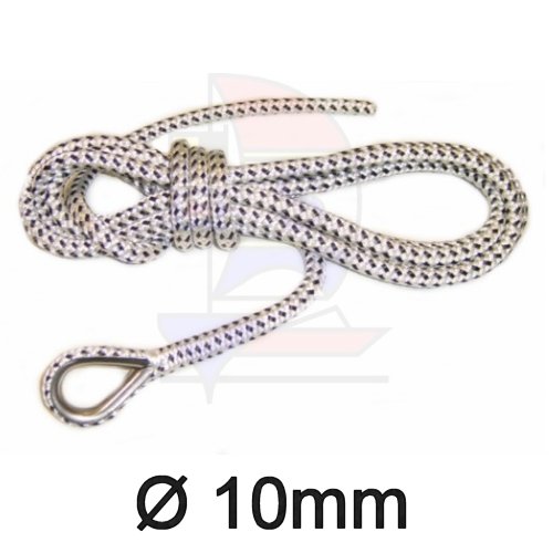 Festmacher Porto 10 mit Kausch 10m