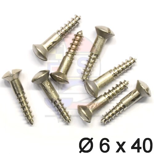 Linsensenkkopfschraube 6 (DIN 95) 40mm