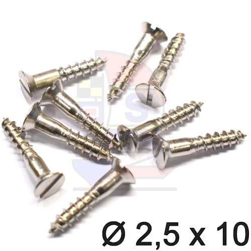 Senkkopfschraube 2,5 (DIN 97) 10mm