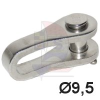 Selden Toggle  Auge / Gabel 9,5mm Hasselfors