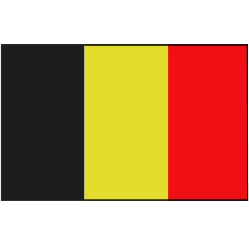 Flagge Gastland Belgien