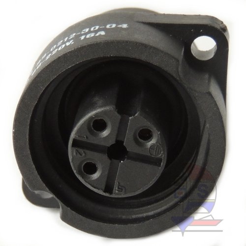 Philippi Flanschdose 3-pol. Typ 692