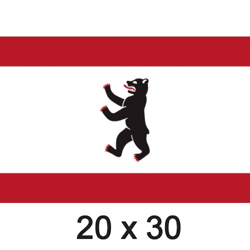 Flagge Berlin 20 x 30