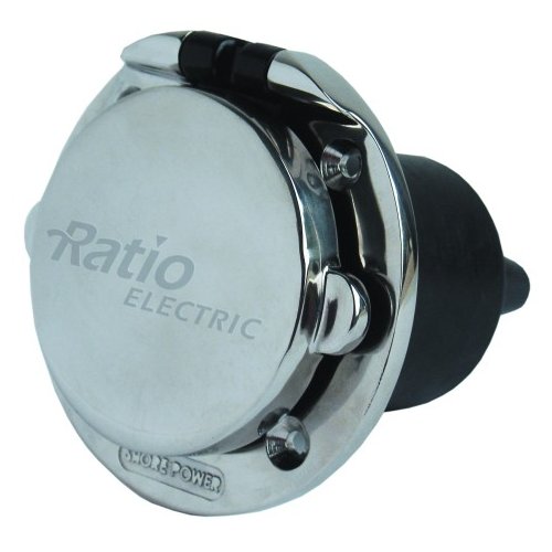 Einbaustecker Edelstahl MP 16-10