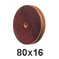 Seilscheibe Tufnol 80 x 16