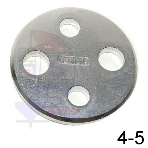 Bartels Vierlochscheibe 4-5mm Vorstag