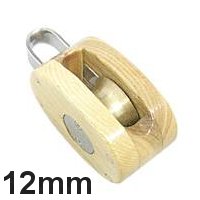 Holz Block 1fach 12mm