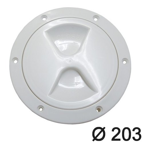 Inspektionsdeckel mit Schraubverschluss 203mm