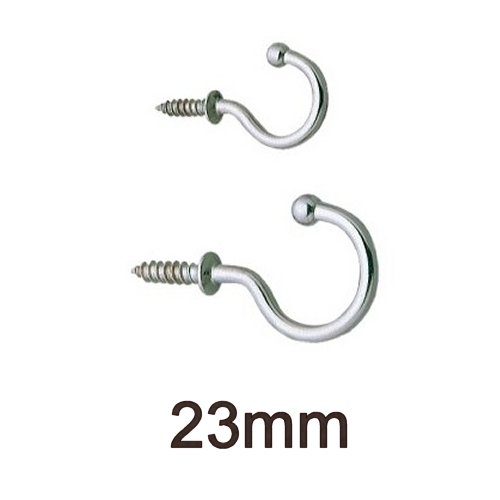 Tassenhaken gebogen 23mm