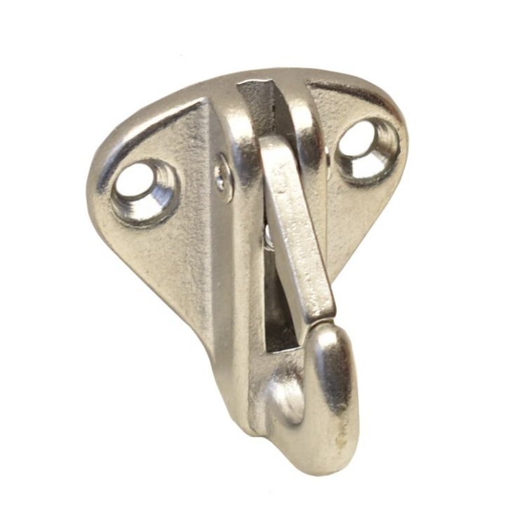 Fenderhaken Edelstahl 33 x 35