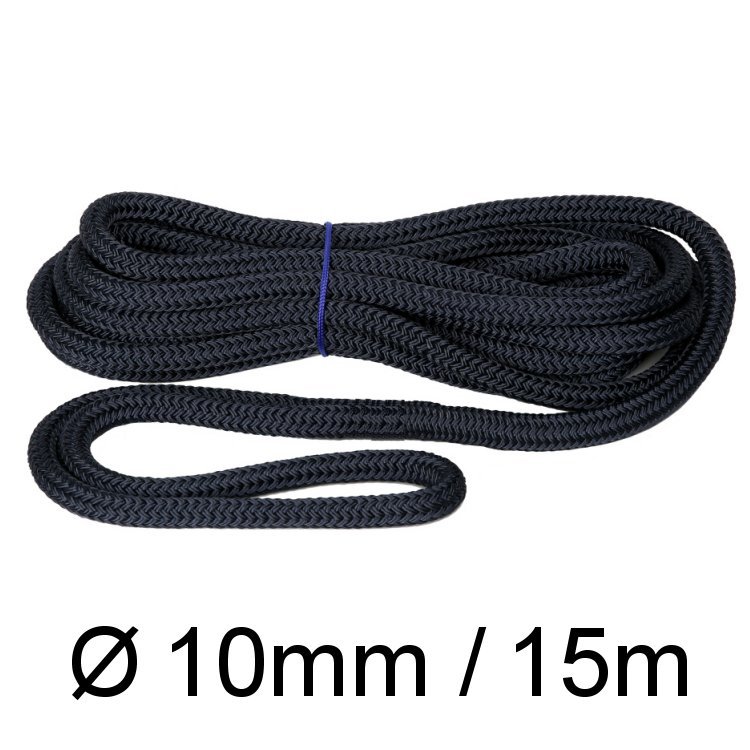 Festmacher Quickline 10 mit Auge 15m marine