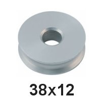 Holt Allen Seilscheibe Aluminium 38 x 12 HA 315