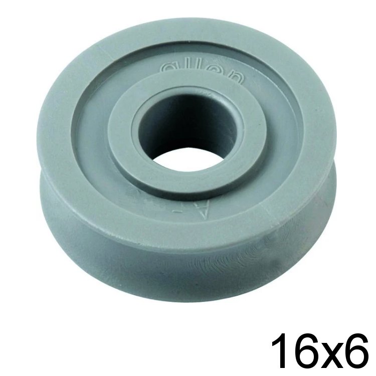 Holt Allen Seilscheibe Acetal 2-4mm HA 45