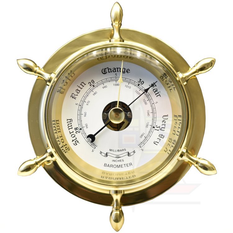 Barometer im Steuerrad