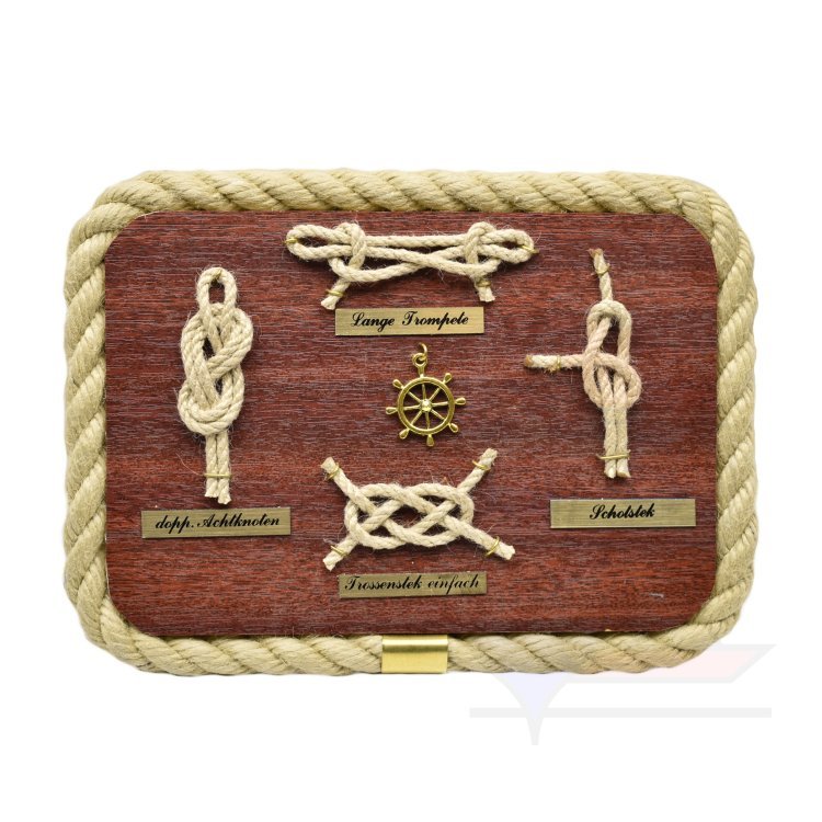 Knotentafel 15,5x21,5cm Tau-Rand