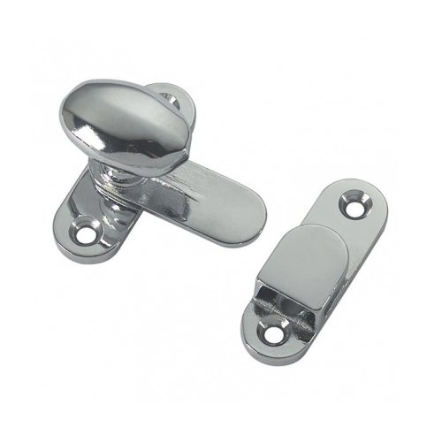 Fenstervorreiber 50 Messing verchromt