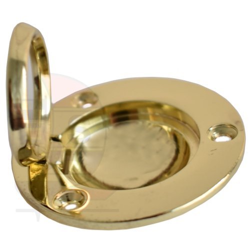 Bodenheber Messing Rund 55