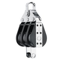 Harken Block 3fach + Unterbügel 10mm HK 130