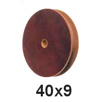 Seilscheibe Tufnol 40 x 9