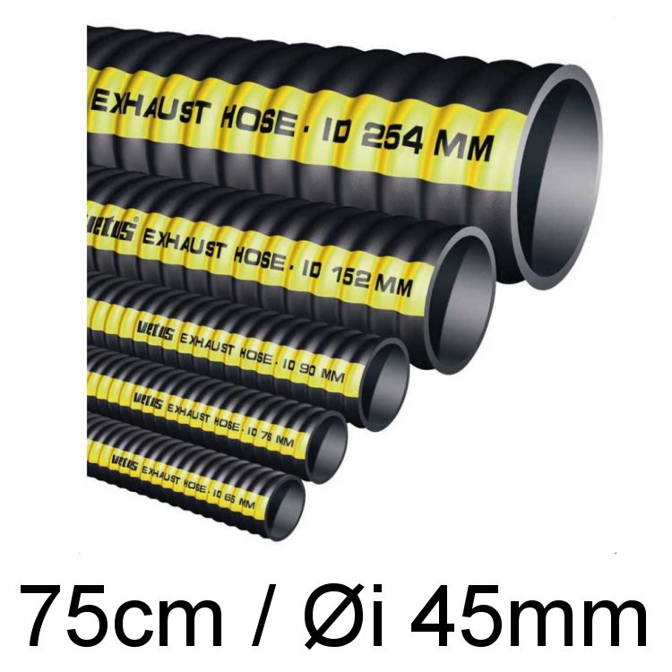 75 cm Vetus Abgasschlauch 1 3/4Zoll