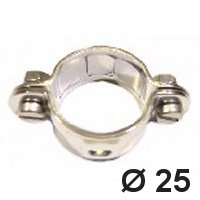 Niro Petersen Rohrschelle Edelstahl 25