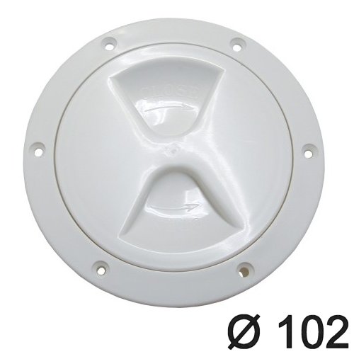 Inspektionsdeckel mit Schraubverschluss 102mm