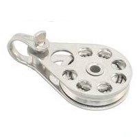 Holt Allen Block 1fach 4-6mm Draht mit Schäkel HA 4296