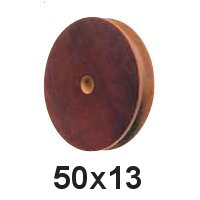 Seilscheibe Tufnol 50 x 13