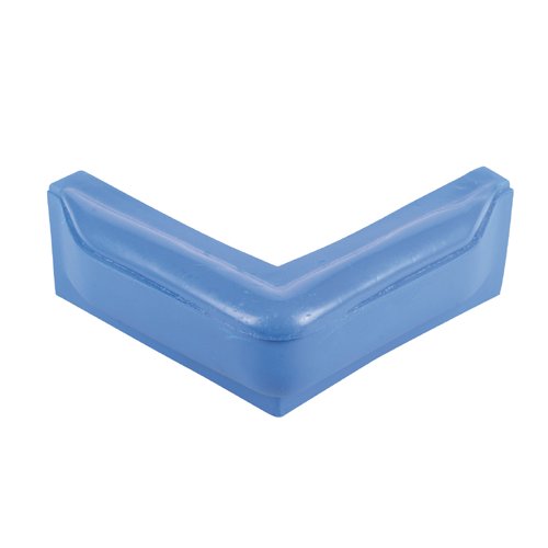 Stegfender Winkel 50cm blau