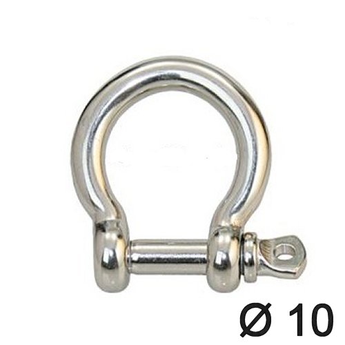 Schäkel geschweift 10mm
