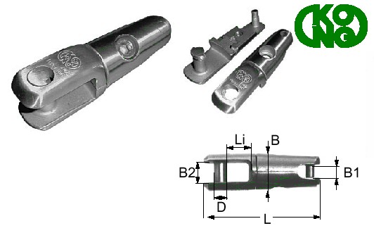 KONG® Ankerwirbel 8-12mm