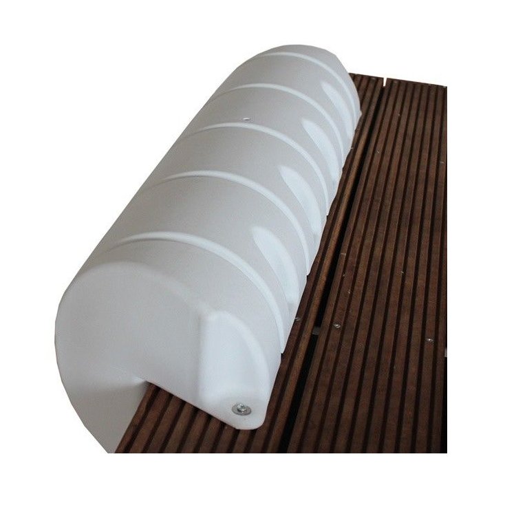 Stegfender 110cm weiß