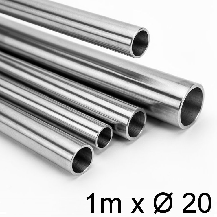 Niro-Rohr 1m x 20x1,5mm