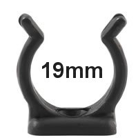 Holt Klemmhalter für Pinnenverlängerung 19mm Kunststoff HA 754